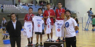 Areco Badminton promoveu torneio com 200 atletas de norte a sul do país Sub 13 (Tomás sacramento MVD_ Tiago Mendes NST 1ºLugar)