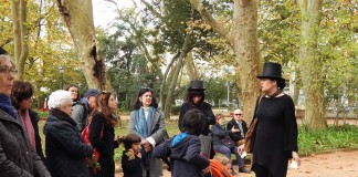 Alter Egos de Bordallo já guiam turistas pela cidade Visita pelo Parque