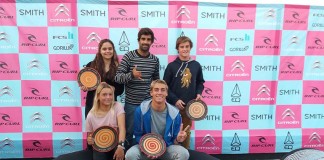 Surfistas caldenses competiram em final europeia Surfistas