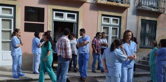 Os funcionários subcontratados do CHO