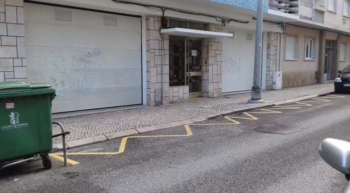Uma pequena melhoria na Rua Raul Proença Estacionamento