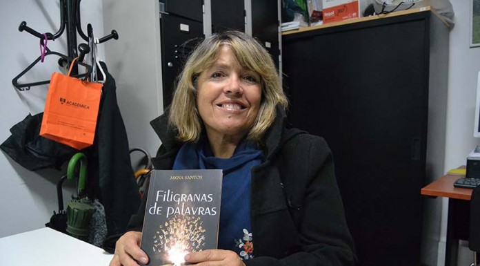 Poesia de Mena Santos dada a conhecer na Paradense Mena Santos