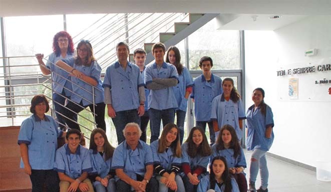 Uma experiência de “voluntariado” Escola Raul Proença