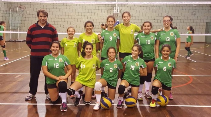 Estreia vitoriosa voleibol