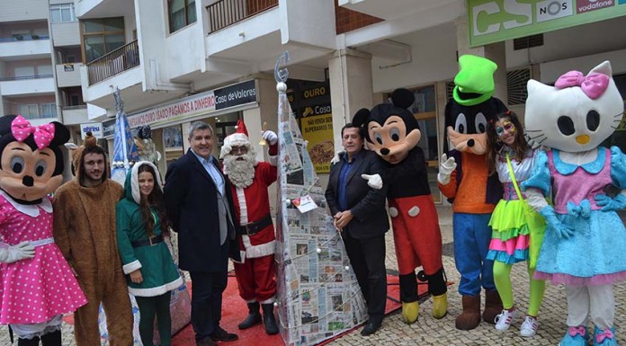 Árvores de Natal invadem Avenida 1º de Maio Gazeta das Caldas