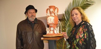 Espaço Turismo acolhe presépios do Atelier S. Miguel Fernando e Milena Miguel