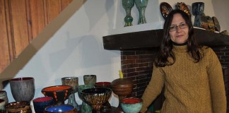 Elsa Rebelo abriu ao público o seu espaço de trabalho nas Cruzes Elsa Rebelo