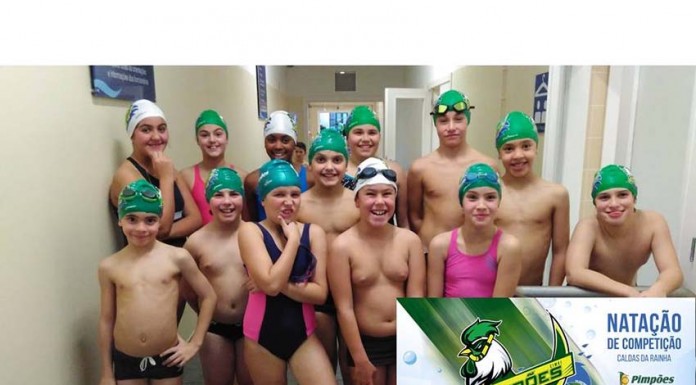 Cadetes dos Pimpões/Cimai no Torneio Cidade de Pombal Nadadores