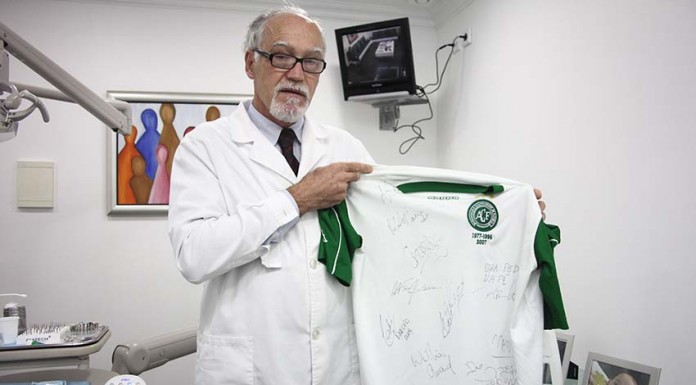 Antigo presidente da Chapecoense é médico dentista nas Caldas da Rainha Chapecoense