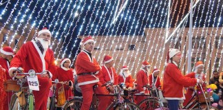 Mais de 50 Pais Natais andaram de bicicleta pela cidade PaisNataisBicicleta