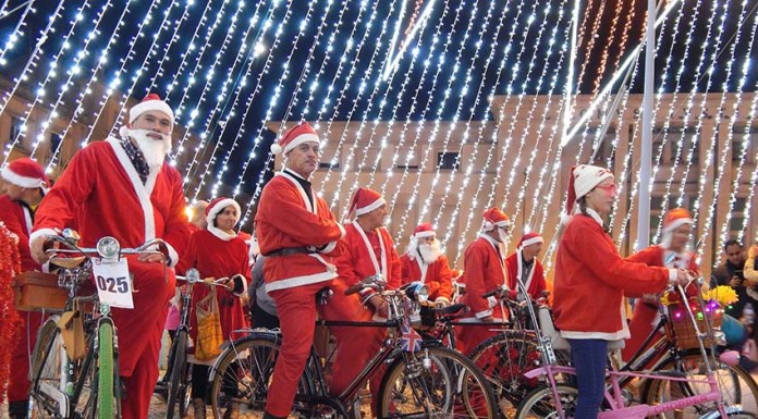 Mais de 50 Pais Natais andaram de bicicleta pela cidade PaisNataisBicicleta