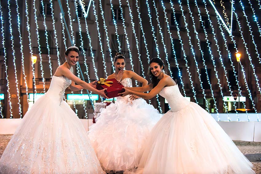 Edite Norte organizou sessão fotográfica na àrvore de Natal…