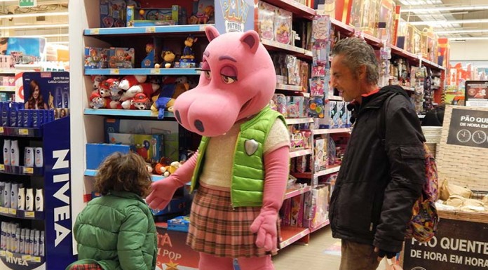 Popota passou pelas Caldas para dar as boas festas aos mais novos popota