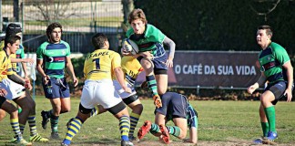 O Caldas acabou por pontuar o ponto bónus defensivo Fase Final Sub-18 Grupo B