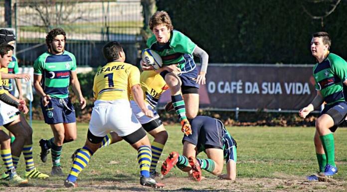 O Caldas acabou por pontuar o ponto bónus defensivo Fase Final Sub-18 Grupo B