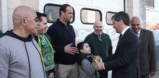 Bruno de Carvalho anunciou “exigências” para a arbitragem no Núcleo das Caldas Bruno de Carvalho