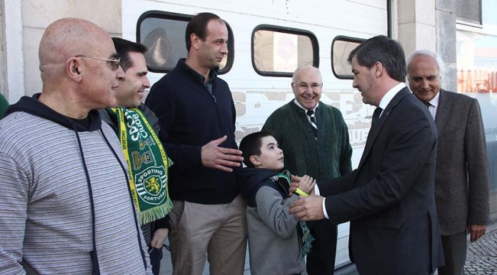 Bruno de Carvalho anunciou “exigências” para a arbitragem no Núcleo das Caldas Bruno de Carvalho