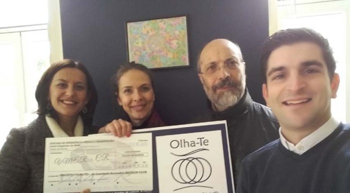 VMER entrega donativo ao Olha-te notícias das Caldas