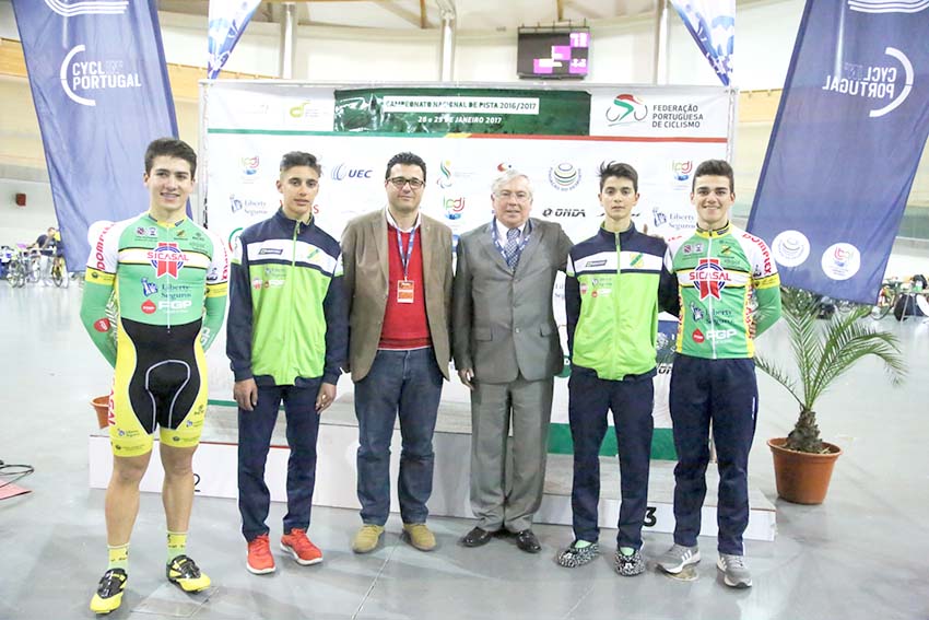 A Sicasal/Liberty Seguros/Bombarralense torna-se Campeã Nacional de Pista