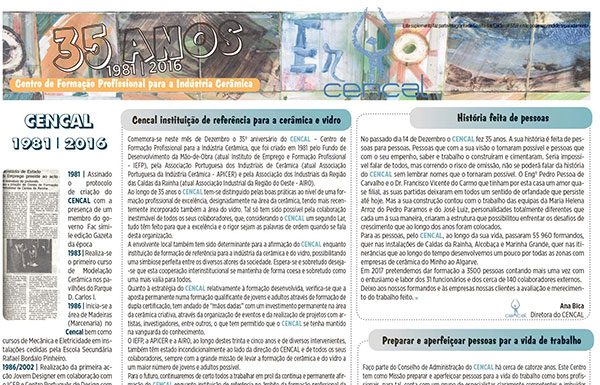 CENCAL – 35 anos