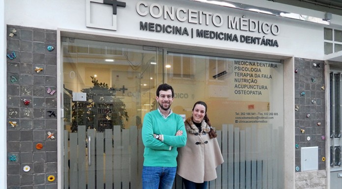 Clínica Conceito Médico junta tecnologia moderna e atendimento personalizado Augusto Aragão e Diana Morgado são caldenses e os dois sócios da clínica Conceito Médico