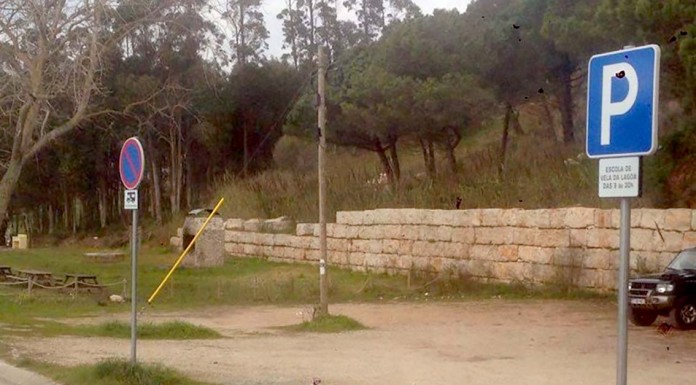 Estacionamento reservado para a Escola de Vela em terreno público Noticias das Caldas