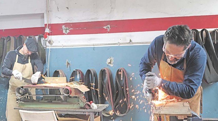 Um workshop para aprender a fazer uma faca Notícias das Caldas