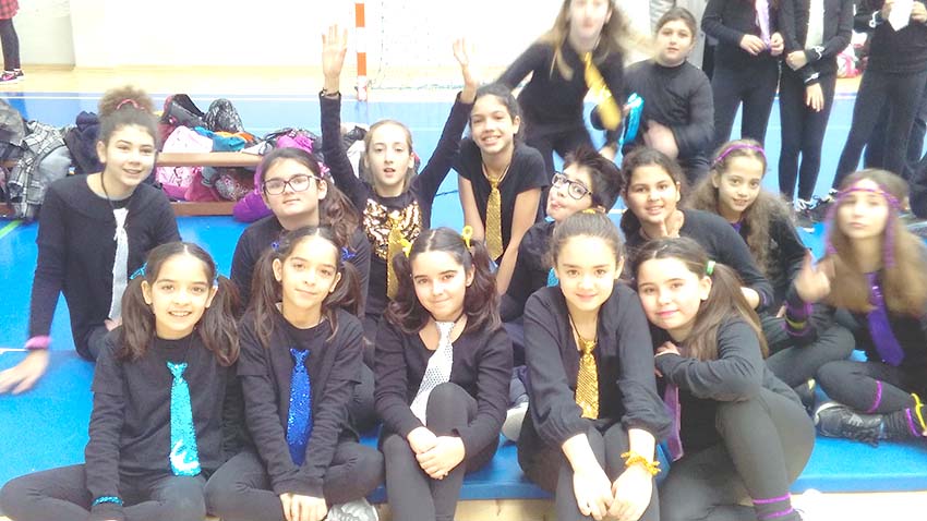 Dança e muita animação no encontro do desporto escolar em Óbidos