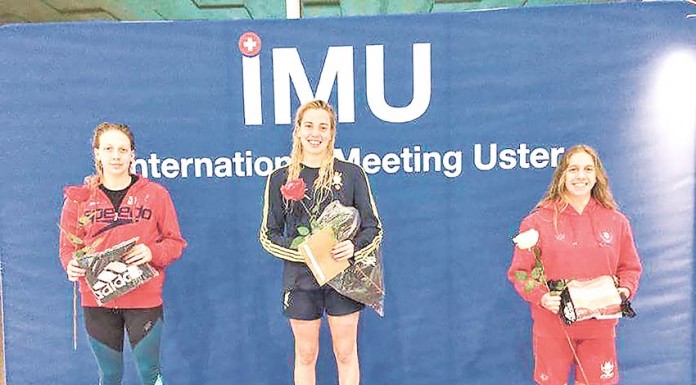 Inês Henriques integrou a Selecção de Portugal no Swim Met Uster – Suiça notícias das Caldas