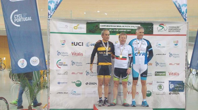 Sílvio Serrenho é Bi campeão Nacional de Ciclismo de Pista notícias das Caldas