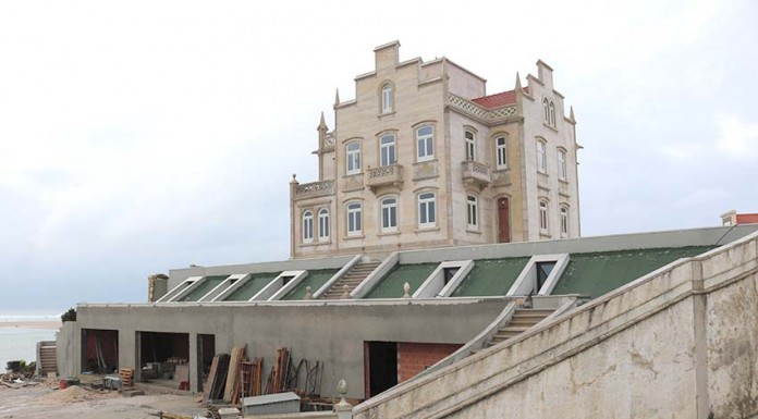Palacete da Foz está em obras há quatro anos Noticias das Caldas