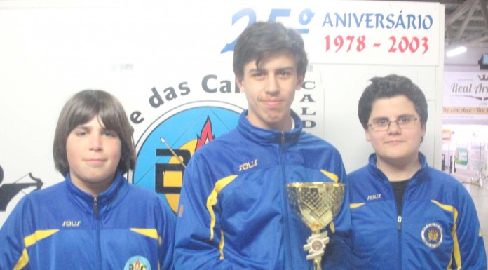 Arco Clube das Caldas Campeão Nacional por equipas Juvenis e Cadetes (Mista) notícias das Caldas