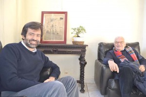 Gonçalo e Manuel Paiva e Sousa, duas gerações ligadas à gestão da Ceres e agora dos Silos