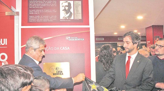 Meio milhar na inauguração oficial da nova Casa do Benfica nas Caldas da Rainha notícias das Caldas