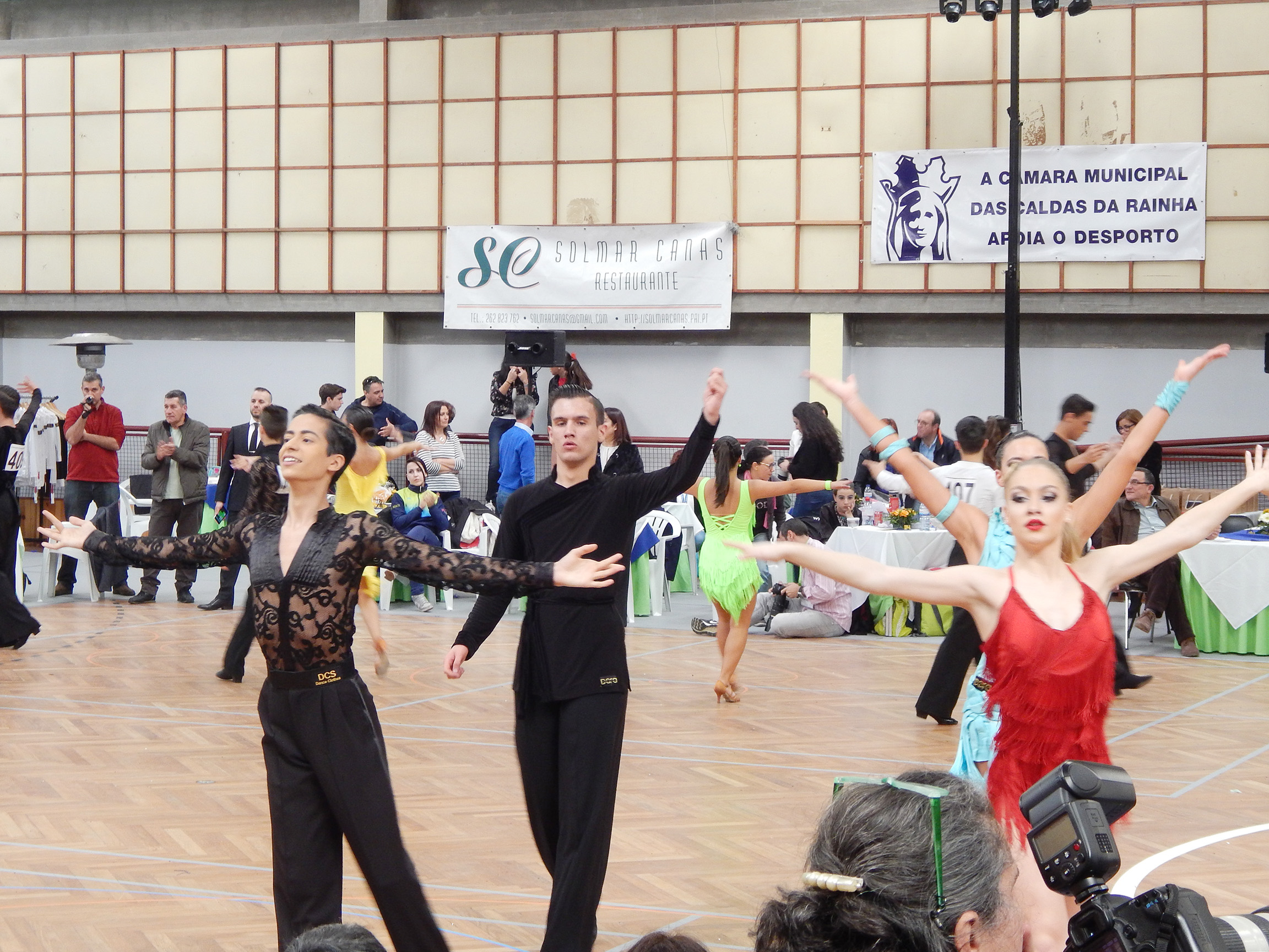 Campeonato de Dança Desportiva levou 650 dançarinos ao Pavilhão da Mata