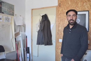 O arquitecto Elísio Graça tem o seu gabinete neste espaço há dois anos