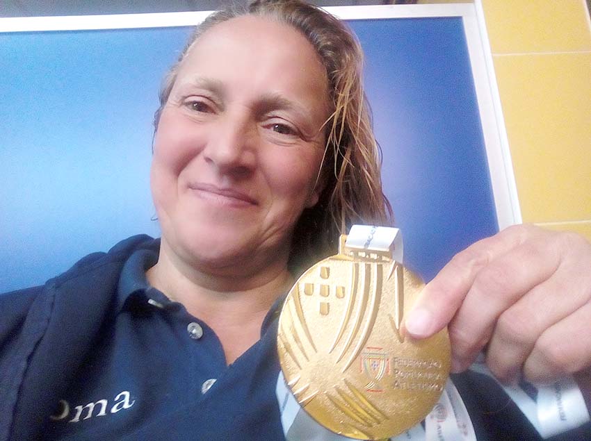 Ana Vieira sagrou-se campeã nacional dardo