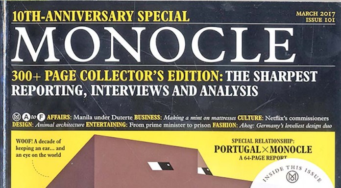 Revista Monocle coloca designer da ESAD no radar internacional Notícias das Caldas