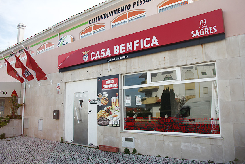 Inauguração das novas instalações da Casa do Benfica nas Caldas da Rainha pelo Presidente do SL Benfica