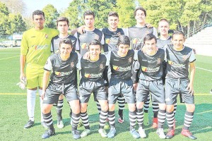 A equipa de juvenis do Caldas B ainda não perdeu