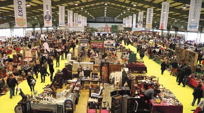 Uma feira de antiguidades que encheu a Expoeste notícias das Caldas