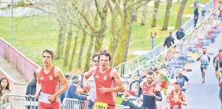 Perto de duas centenas de atletas correram no Duatlo do Cadaval notícias das Caldas