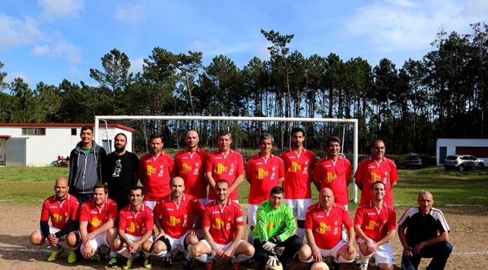 Veteranos do Paradense perderam por quatro golos notícias das Caldas