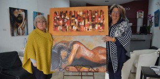 Para Alda Caetano e Dulce Horta a pintura é como uma terapia Notícias das Caldas