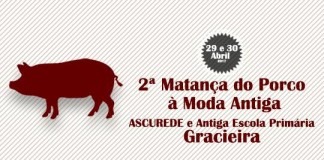 Matança de porco à moda antiga na Gracieira