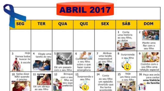 Abril – Mês Internacional da Prevenção dos Maus-tratos na Infância! Notícias das Caldas