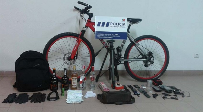 PSP recuperou artigos furtados em Alcobaça notícias das Caldas