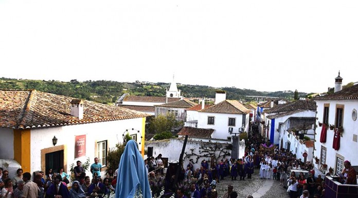 Forte participação da comunidade local na Semana Santa de Óbidos notícias das Caldas