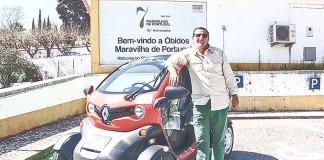 Em Óbidos não há Tuk Tuks mas há a Zero CO2 Tours Zero CO2 Tours