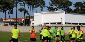 Marinhense fez a festa da subida e a AE Obidos foi despromovido notícias das Caldas